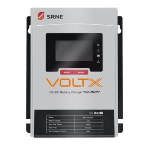 Voltx 12v Lithium Battery Charger 30a Dc To Dc Mppt Rv Camping