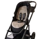 Naturally Sheepskins Taupe Luxe Lambskin Pram Liner - Shorn Wool (Universal Fit)