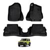 3D All Weather Car Floor Mat Carpet Liner Complete Set for Suzuki Jimny Auto Transmission 2018-Onwards