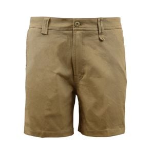 Tradie Mens Khaki Short Length Shorts Size 107