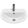 Caroma White Cosmo Vanity Basin - 1 Tap Hole