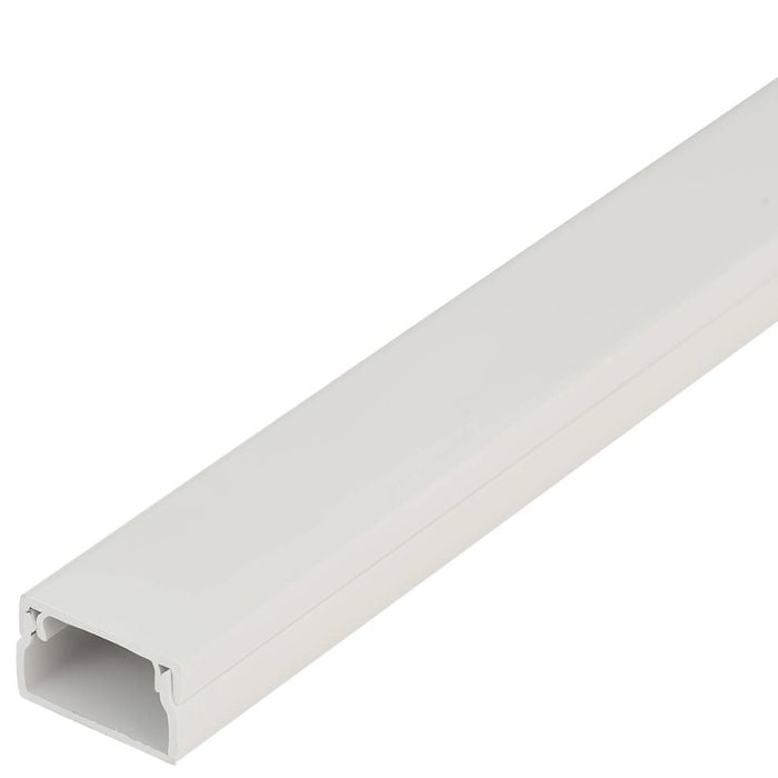 DETA 25 x 16mm 2m White Rigid Trunking