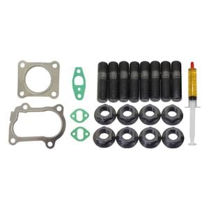 Turbo Charger Installation Stud, Gasket & Lubricant Kit For Toyota LandCruiser 100 Series HDJ100 1HD-FTE 4.2L