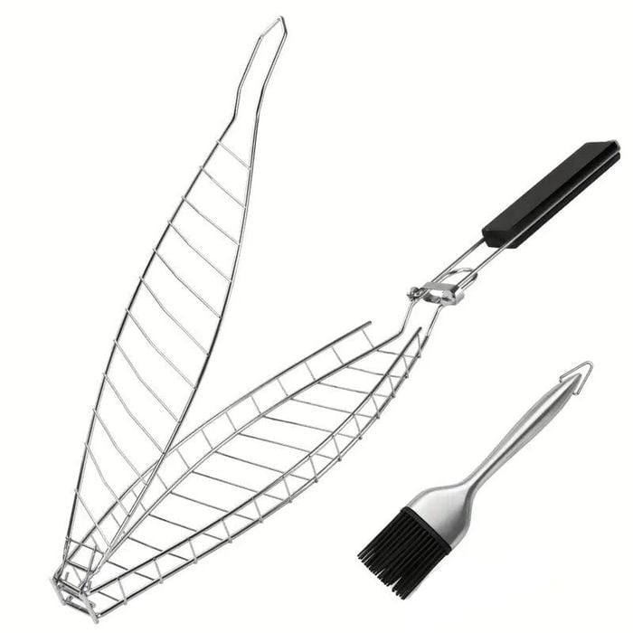 Fish Grilling Basket With Handle