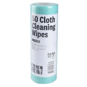 All Set 25 x 33cm All Purpose Wipes On A Roll - 50 Pack