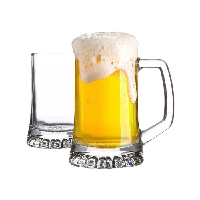 Bormioli Rocco Stern Glass Beer Mugs - 270ml - Pack of 2
