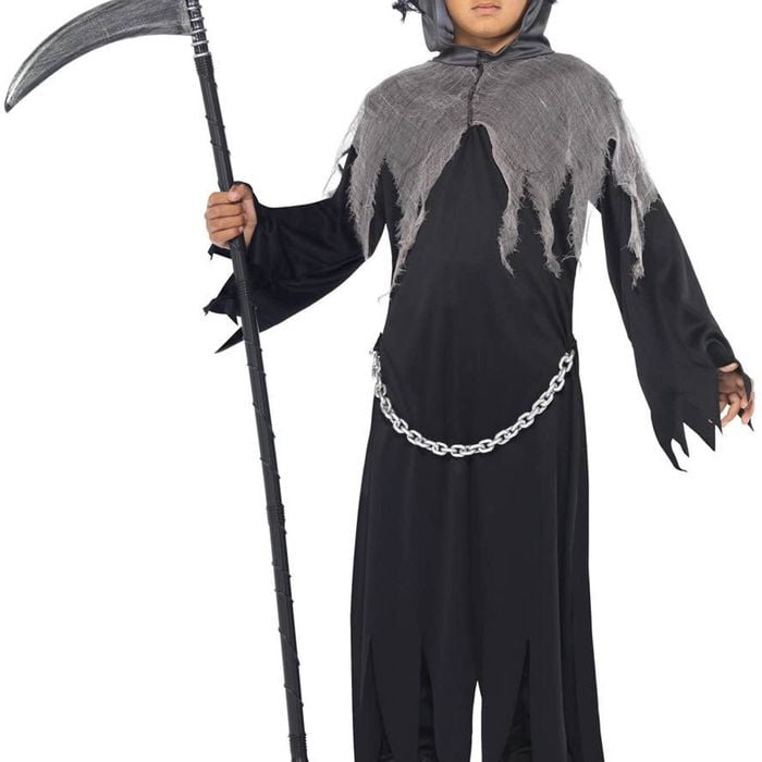 Creepy Grim Reaper Boys Halloween Costume - Medium