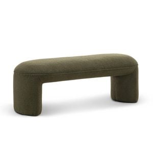 Remi 120cm Teddy Moss Bench Seat