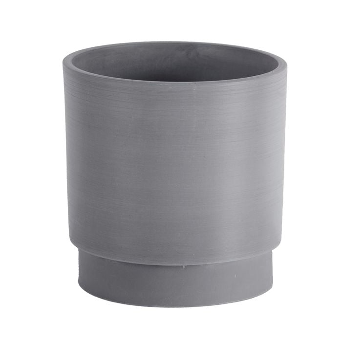 Respect 18cm Grey Respect Cirque Cylinder Planter