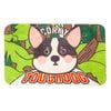 Touchdog 50cm Rectangle Pet Resting Mat Corgi