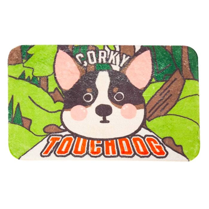 Touchdog 50cm Rectangle Pet Resting Mat Corgi