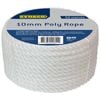 Syneco 10mm x 50m White Polypropylene Rope