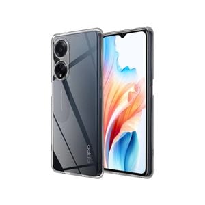 MEZON OPPO A18 4G Ultra Slim Clear TPU Gel Back Case