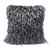 Morocco Shaggy Filled Cushion Dark Grey 45cm x 45cm