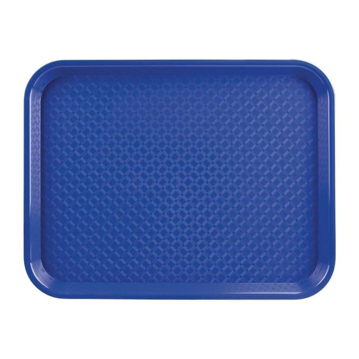 Olympia Foodservice Tray Kristallon Polypropylene Blue 275x353mm Commercial Kitchen Serving