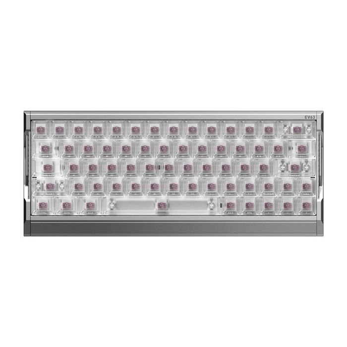 IQUNIX EV63 Hall Effect 8K RGB Wired Keyboard (Silver Blade RS) (Magnetic X Ultra Switch)