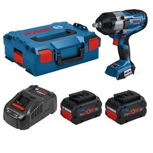 Bosch 18V Professional BITURBO 1/2" Impact Wrench 2 x 8.0Ah Kit 0615990M65