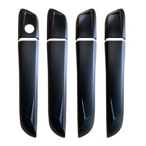 Door Handles Cover for ISUZU D-MAX DMAX Dual Cab 2020-Onwards Matt Black protector