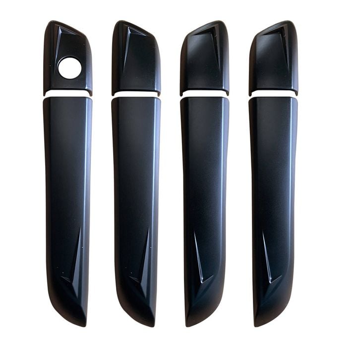 Door Handles Cover for ISUZU D-MAX DMAX Dual Cab 2020-Onwards Matt Black protector
