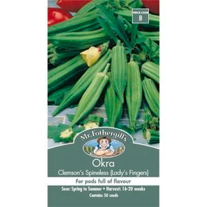 Mr Fothergill's Seed Okra Ladys Finger