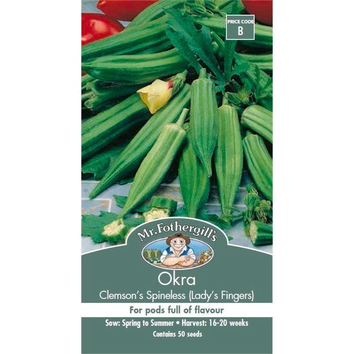 Mr Fothergill's Seed Okra Ladys Finger
