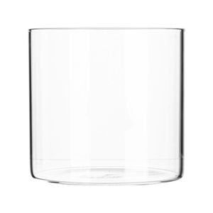 Argon Tableware Minimalistic Storage Jar - Round Scandinavian Style Versatile Glass Canister - 550ml