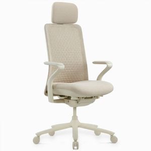 Desky Pro Ergonomic Mesh Chair - Wheat / Headrest