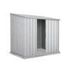 Absco Sheds 2.26 x 1.52 x 2.08m Zincalume Ezislider Single Sliding Door Garden Shed
