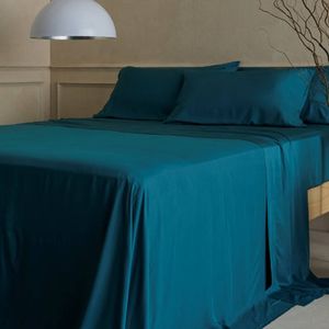 Bedding Co. Organic Bamboo Sheet Set 350TC Durable Emerald Green King