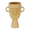 Belle Coltrane Stoneware Face Flower Vase 34cm - Sand