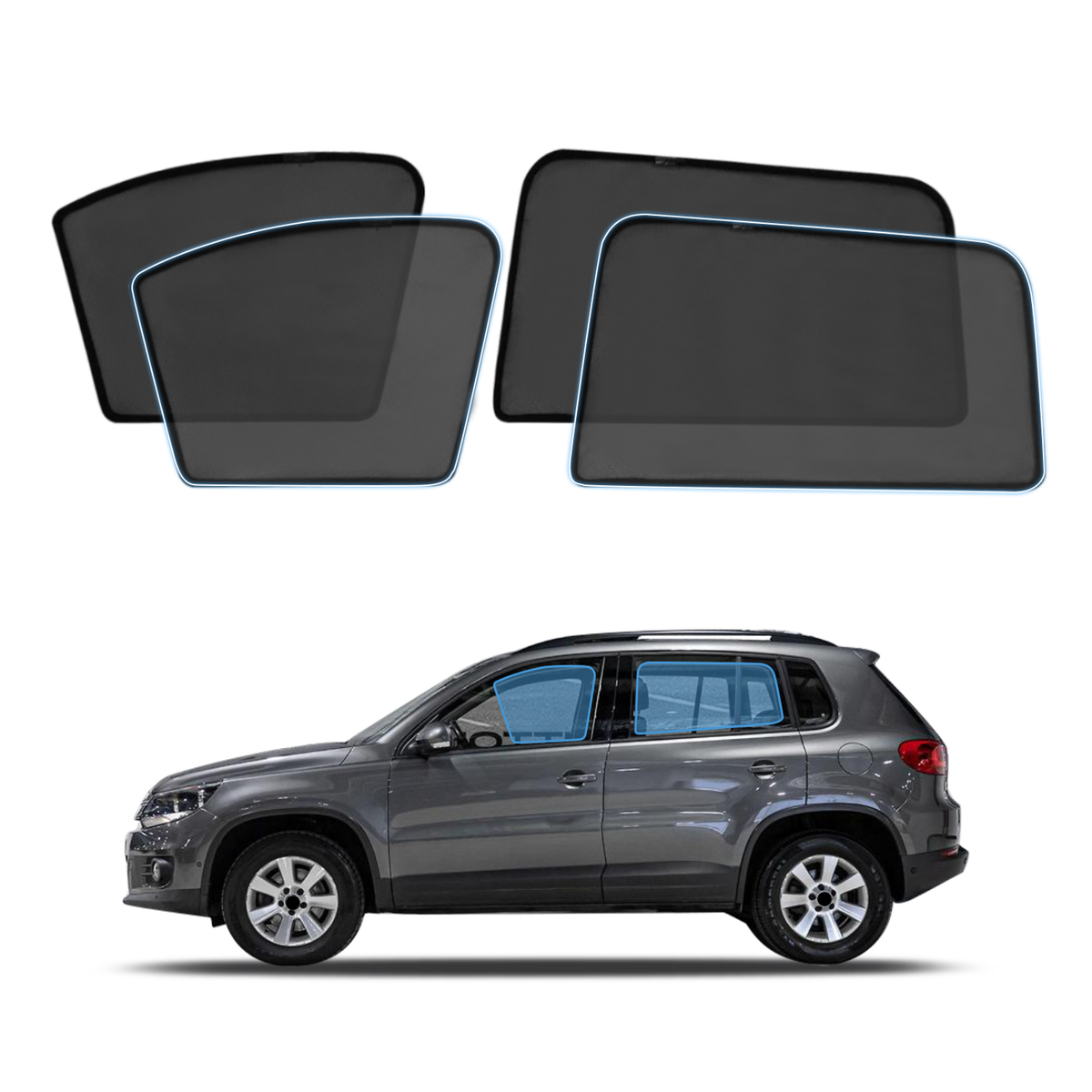 Car Shades zonwering | Ford Kuga | 2013 tot 2019