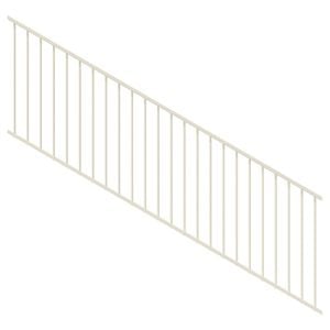 ProtectorAl 1201-2400 x 900mm Surfmist Raked Up to 15º Flat Top Garden Fence Panel