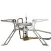 NNEOBA 2990W Split Gas Stove Silver