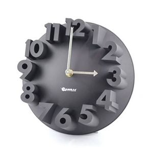 3D Artistic Clock 8.7" - Assorted