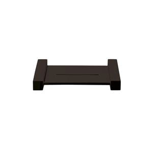 Soap Dish – Black Satin Square