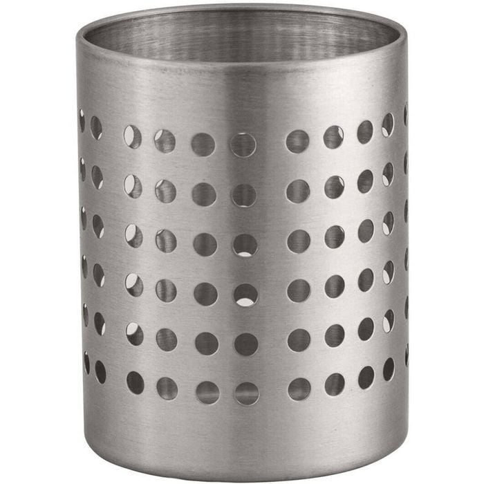 Avanti Stainless Steel 14cm Round Utensil Holder Kitchen Spoon/Fork Rack Silver