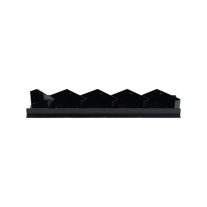 Sandleford 45 Degree Black Feature Fencing Baseplate