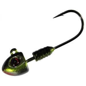 TT Lures DemonZ Fishing Jighead 1/4oz 1/0H Green