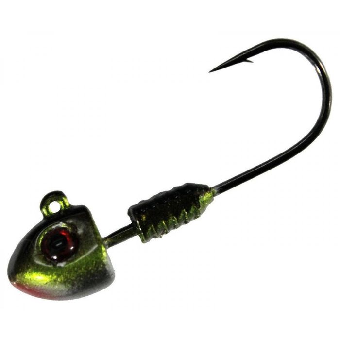 TT Lures DemonZ Fishing Jighead 1/4oz 1/0H Green