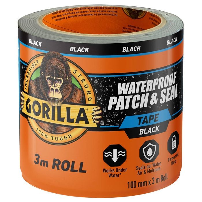 Gorilla 3m Black Waterproof Patch And Seal Tape
