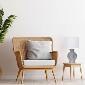 Vencha Karina Table Lamp - Dark Stone