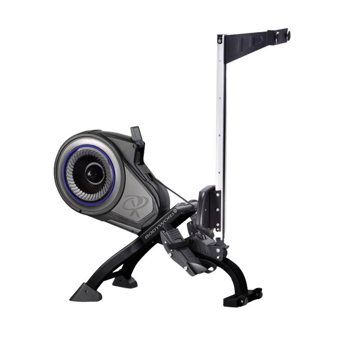 Manual Mag Rower 8 Level Magnetic Resistance Foldable Gym Equipment 218x52cm