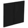 Kaboodle 600mm Black Olive Country Rangehood Cabinet Door - 2 Pack
