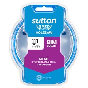 Sutton Tools 111mm Viper Cobalt Bi-Metal Holesaw