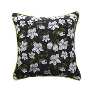 SOGA 45cm Subtle Green Foliage Orchid Throw Pillow