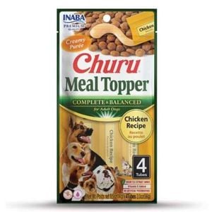 Inaba Churu Meal Topper Chicken Recipe For Adult Dogs 4 Tubes