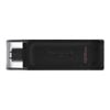 Kingston DataTraveler 70 USB Flash Drive 128 GB USB-C Black [DT70/128GB]