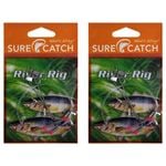 2x Surecatch River Rig Pre-Tied Fishing Rig
