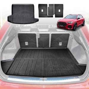Boot Liner Back Seat Protector Combo for Audi Q3 RS Q3 2019-2025 Kick Mats Cover Cargo
