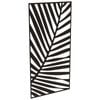 ProtectorAl 300-1200 x 1201-2400mm Black Satin Palm Unframed Solid Aluminium Decorative Panel